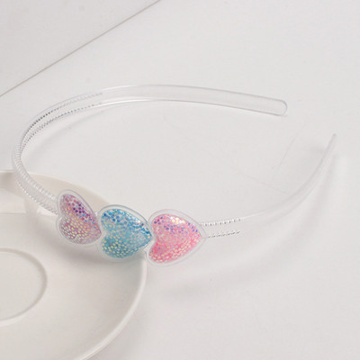 Bentite minunate pentru copii Cerce de păr cu paiete transparente, cu dinți, bentite cu sclipici pentru fete, accesorii de păr dulce coreene