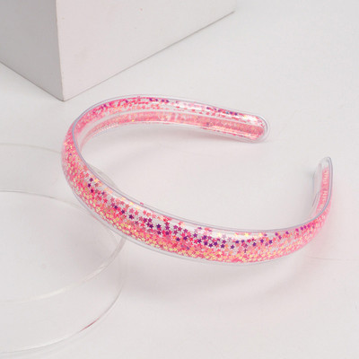 Bentite minunate pentru copii Cerce de păr cu paiete transparente, cu dinți, bentite cu sclipici pentru fete, accesorii de păr dulce coreene