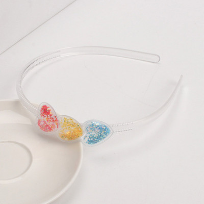 Bentite minunate pentru copii Cerce de păr cu paiete transparente, cu dinți, bentite cu sclipici pentru fete, accesorii de păr dulce coreene