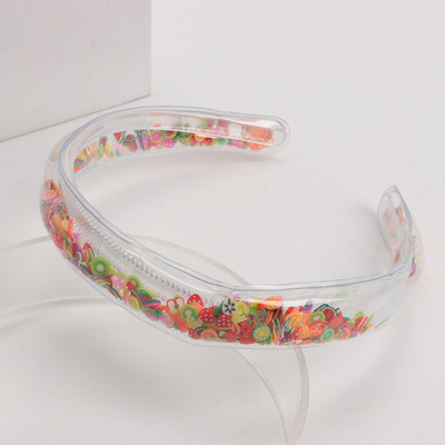 Bentite minunate pentru copii Cerce de păr cu paiete transparente, cu dinți, bentite cu sclipici pentru fete, accesorii de păr dulce coreene