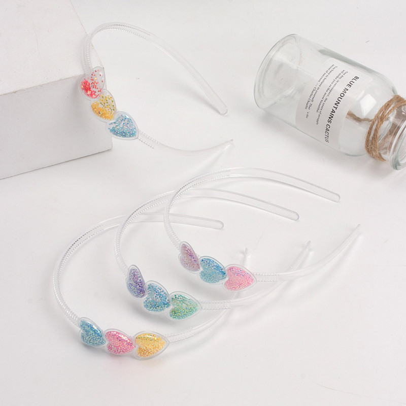 Bentite minunate pentru copii Cerce de păr cu paiete transparente, cu dinți, bentite cu sclipici pentru fete, accesorii de păr dulce coreene