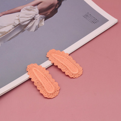 5 bucăți/set nou agrafă de păr din țesătură solidă temperament coreean drăguț cu clemă BB, accesorii simple de păr pentru copii