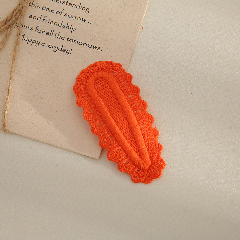 5 bucăți/set nou agrafă de păr din țesătură solidă temperament coreean drăguț cu clemă BB, accesorii simple de păr pentru copii