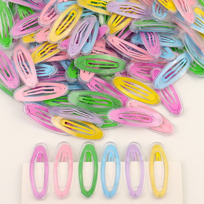 10 kom./Part novih slatkih šarenih četvrtastih ukosnica u obliku kapi vode, plastičnih kopči za kosu, ukosnica za djevojčice, modni dodaci za kosu