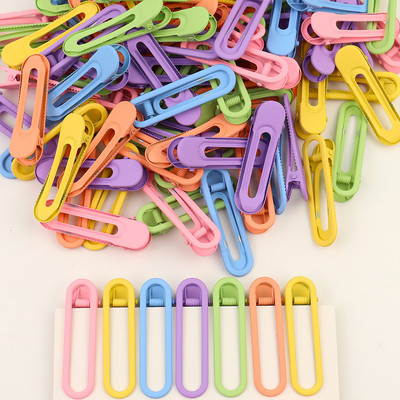 10 kom./Part novih slatkih šarenih četvrtastih ukosnica u obliku kapi vode, plastičnih kopči za kosu, ukosnica za djevojčice, modni dodaci za kosu