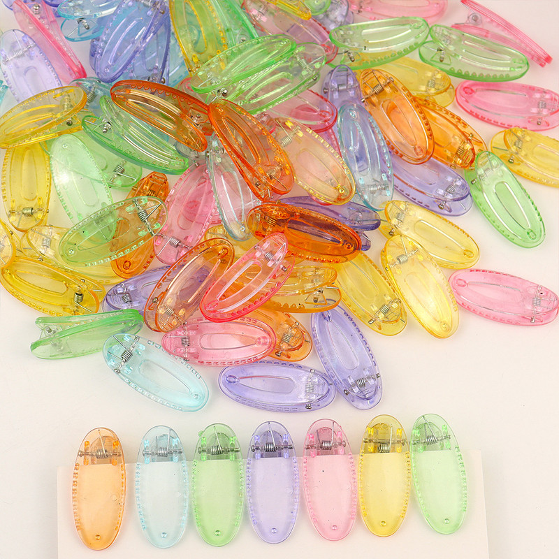 10 kom./Part novih slatkih šarenih četvrtastih ukosnica u obliku kapi vode, plastičnih kopči za kosu, ukosnica za djevojčice, modni dodaci za kosu