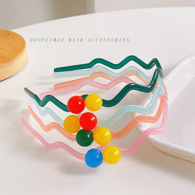 2/3 vnt / rinkinys Mergaitėms Mielos skaidrios gėlės Neslystančios plaukų juostelės vaikams akrilo plaukų lankelis galvos juostelės vaikams plaukų priedai