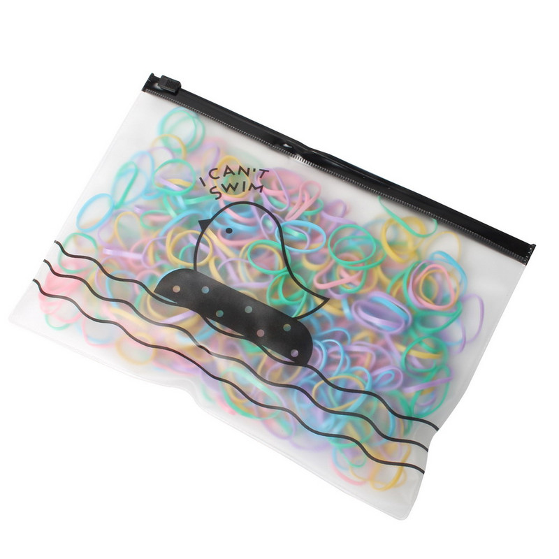 Pachet de 1000/500 No More Snags Bobble mici de păr Mini legături de păr pentru suport pentru coadă de cal Benzi elastice pentru păr Accesorii de păr la modă