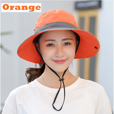 K106 Moteriška kepurė su kibiru Panama 2021 m. Madingi skydeliai nuo saulės Orui pralaidi žvejo apsauginė kepurė Vasarinės kepurės paplūdimio kepurės nuo saulės