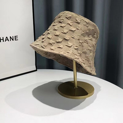 Novi najprodavaniji šešir za sunčanje iz 2023., modni plisirani ženski šešir s mjehurićima, ribarski šeširi, prozračni, prikladni za sve, mala kapa