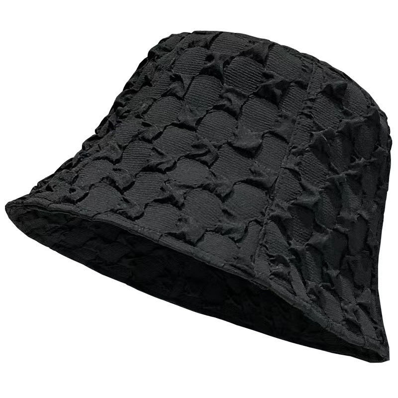Novi najprodavaniji šešir za sunčanje iz 2023., modni plisirani ženski šešir s mjehurićima, ribarski šeširi, prozračni, prikladni za sve, mala kapa