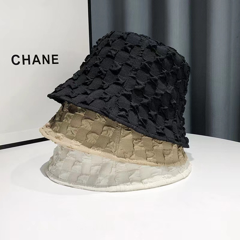 Novi najprodavaniji šešir za sunčanje iz 2023., modni plisirani ženski šešir s mjehurićima, ribarski šeširi, prozračni, prikladni za sve, mala kapa