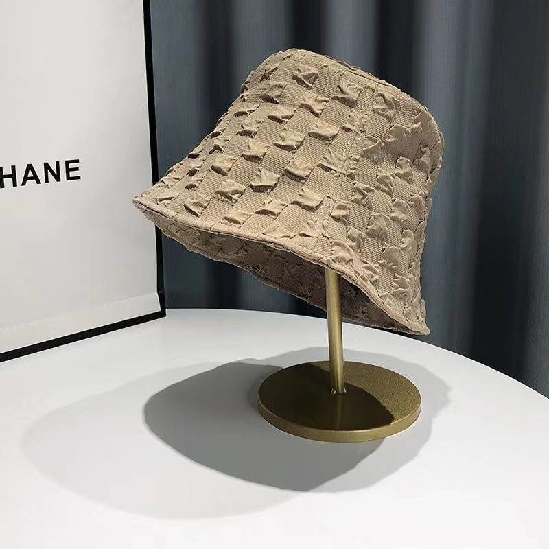 Novi najprodavaniji šešir za sunčanje iz 2023., modni plisirani ženski šešir s mjehurićima, ribarski šeširi, prozračni, prikladni za sve, mala kapa