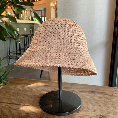 Ljeto 2022. Novi sklopivi slamnati šešir Šeširi za sunčanje na otvorenom za plažu za žene Jednobojni šešir s kantom Žene Goros Caliente Para Mujer