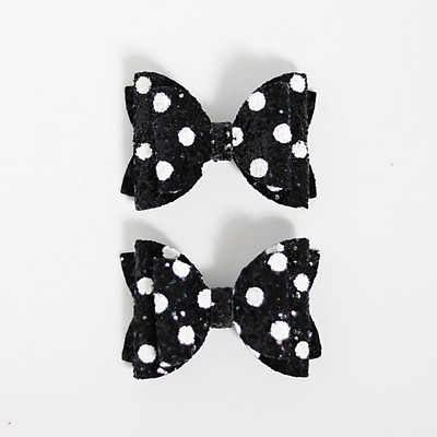 2 KOM 2,3 inča Slatke šljokice Mickey Minnie Mašnice za djevojčice Štipice za kosu Mini sjajne hvataljke za kosu Svjetlucave ukosnice Boutique Dodaci za pokrivala za glavu