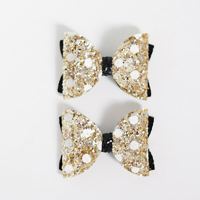 2 KOM 2,3 inča Slatke šljokice Mickey Minnie Mašnice za djevojčice Štipice za kosu Mini sjajne hvataljke za kosu Svjetlucave ukosnice Boutique Dodaci za pokrivala za glavu