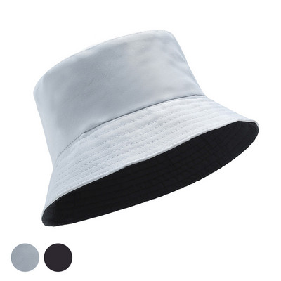 Nouă pălărie unisex din bumbac pentru femei, cu protecție solară de toamnă, pălărie Panama, șapcă de pescar în aer liber, șapcă de plajă, pălărie cu găleată, bărbați