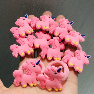 10kom/set dodaci za kosu s crtanim dinosaurusima, dječje gumice, gumice za kosu, elastične trake za kosu, traka za kosu, ukrasi, kravate