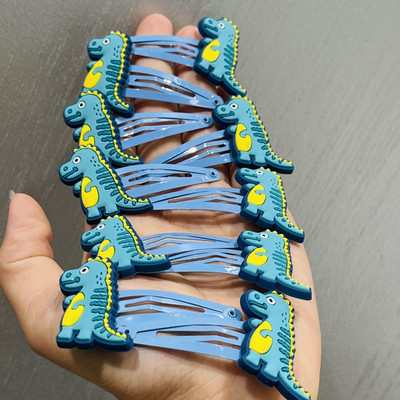 10kom/set dodaci za kosu s crtanim dinosaurusima, dječje gumice, gumice za kosu, elastične trake za kosu, traka za kosu, ukrasi, kravate