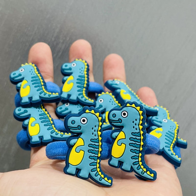 10kom/set dodaci za kosu s crtanim dinosaurusima, dječje gumice, gumice za kosu, elastične trake za kosu, traka za kosu, ukrasi, kravate