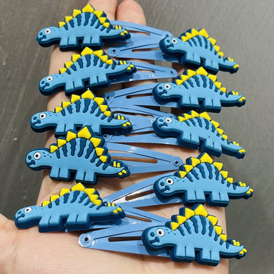 10kom/set dodaci za kosu s crtanim dinosaurusima, dječje gumice, gumice za kosu, elastične trake za kosu, traka za kosu, ukrasi, kravate