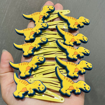 10kom/set dodaci za kosu s crtanim dinosaurusima, dječje gumice, gumice za kosu, elastične trake za kosu, traka za kosu, ukrasi, kravate