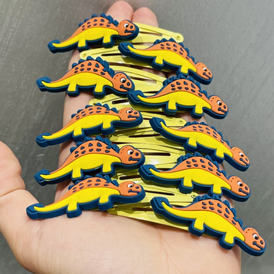 10kom/set dodaci za kosu s crtanim dinosaurusima, dječje gumice, gumice za kosu, elastične trake za kosu, traka za kosu, ukrasi, kravate