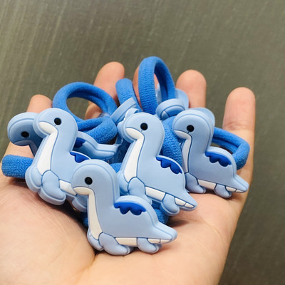 10kom/set dodaci za kosu s crtanim dinosaurusima, dječje gumice, gumice za kosu, elastične trake za kosu, traka za kosu, ukrasi, kravate