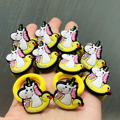 10kom/set dodaci za kosu s crtanim dinosaurusima, dječje gumice, gumice za kosu, elastične trake za kosu, traka za kosu, ukrasi, kravate