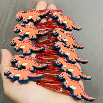 10kom/set dodaci za kosu s crtanim dinosaurusima, dječje gumice, gumice za kosu, elastične trake za kosu, traka za kosu, ukrasi, kravate