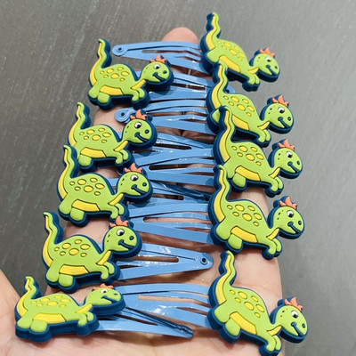 10kom/set dodaci za kosu s crtanim dinosaurusima, dječje gumice, gumice za kosu, elastične trake za kosu, traka za kosu, ukrasi, kravate