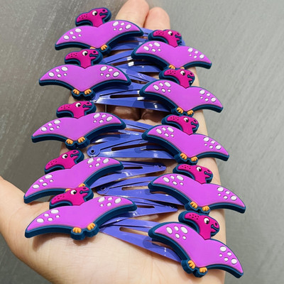 10kom/set dodaci za kosu s crtanim dinosaurusima, dječje gumice, gumice za kosu, elastične trake za kosu, traka za kosu, ukrasi, kravate