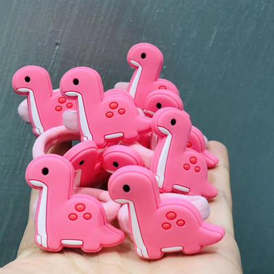 10kom/set dodaci za kosu s crtanim dinosaurusima, dječje gumice, gumice za kosu, elastične trake za kosu, traka za kosu, ukrasi, kravate