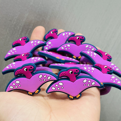 10kom/set dodaci za kosu s crtanim dinosaurusima, dječje gumice, gumice za kosu, elastične trake za kosu, traka za kosu, ukrasi, kravate