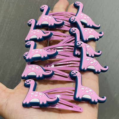 10kom/set dodaci za kosu s crtanim dinosaurusima, dječje gumice, gumice za kosu, elastične trake za kosu, traka za kosu, ukrasi, kravate