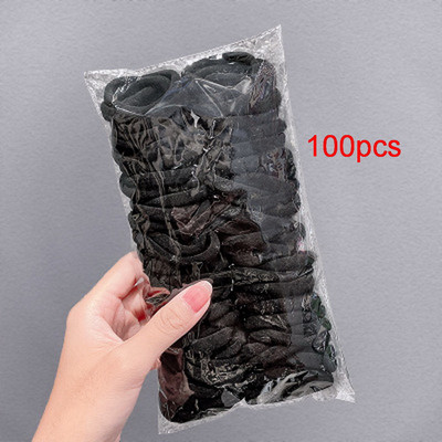 100/50/pachet Benzi elastice de păr din nailon pentru fete 3,5 cm Bandă de cauciuc pentru păr Bebeluș Cravată de păr crocantă Gumă coadă de cal Scrunchie Femei