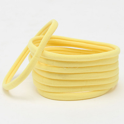 10 ks/sada dievčatká a chlapčekov, spandexové nylonové čelenky pre deti, úzke, veľmi elastické, nefarbiace, nylonové, elastické, čelenky