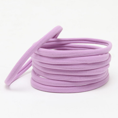 10 ks/sada dievčatká a chlapčekov, spandexové nylonové čelenky pre deti, úzke, veľmi elastické, nefarbiace, nylonové, elastické, čelenky