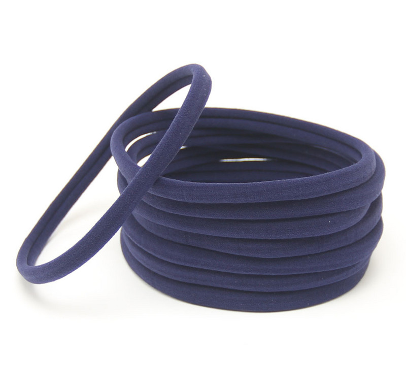 10 ks/sada dievčatká a chlapčekov, spandexové nylonové čelenky pre deti, úzke, veľmi elastické, nefarbiace, nylonové, elastické, čelenky