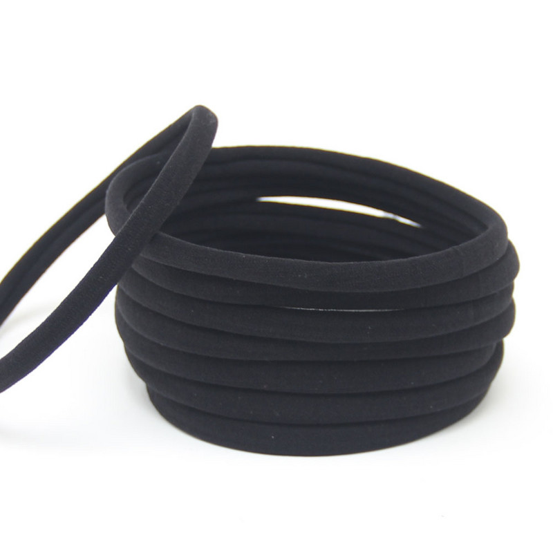 10 ks/sada dievčatká a chlapčekov, spandexové nylonové čelenky pre deti, úzke, veľmi elastické, nefarbiace, nylonové, elastické, čelenky