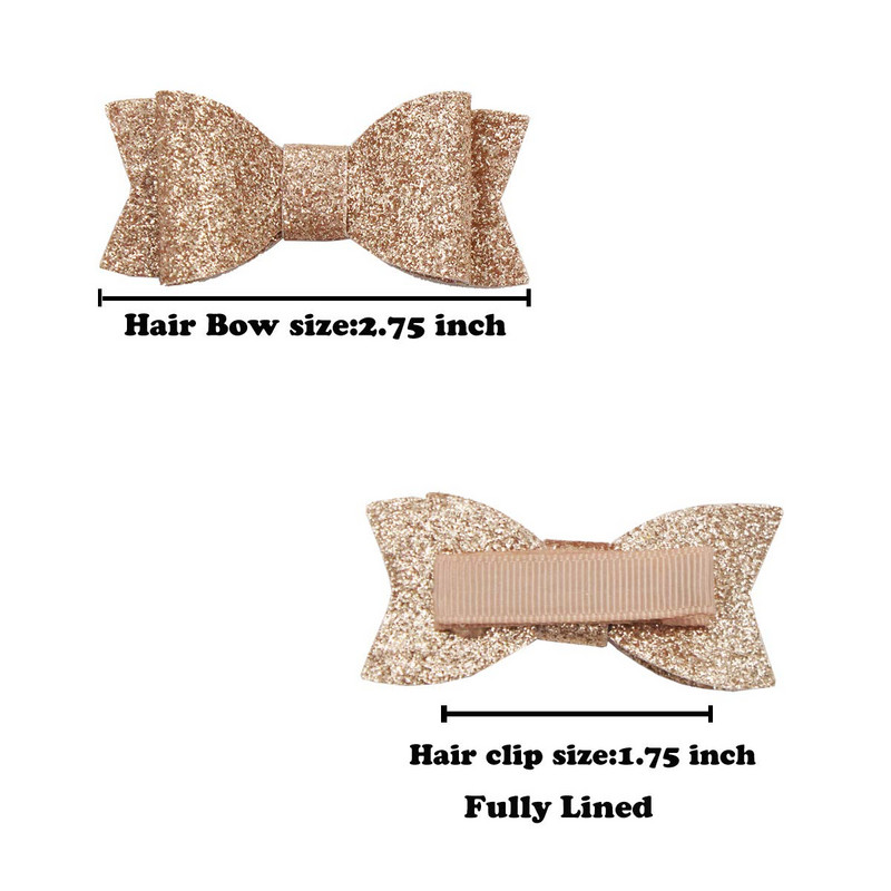 15 KOM Mašne za kosu za djevojčice, kopče, svjetlucave šljokice, mašne za kosu s aligator kopčama, dodaci za ukosnice za kosu, veleprodaja