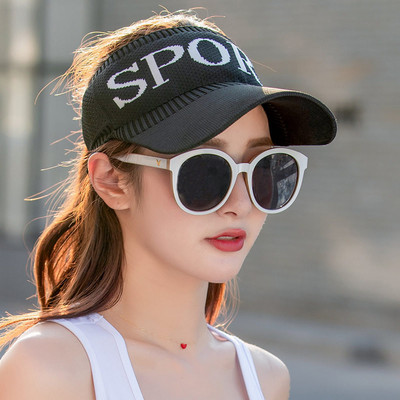 2022 m. nauja moteriška tuščiavidurė megzta kupolinė kepurė plataus krašto sulankstoma paplūdimio kepuraitė Vasarinė kepurė nuo saulės lauko beisbolo kepurė