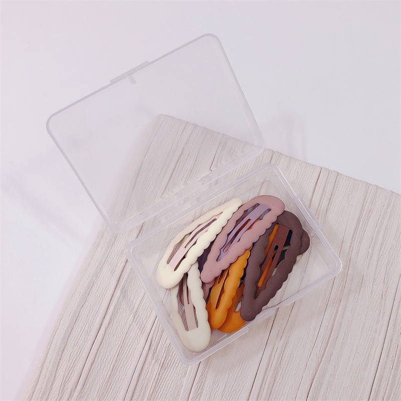 10 komada jednostavnih slatkih dječjih BB štipaljki za kosu, modnih korejskih slatkih djevojaka, ukosnica s ukosnicama