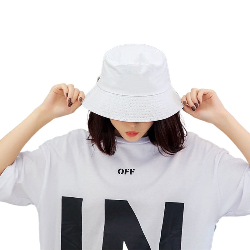 Unisex pamučni šeširi Ženski ljetni Panama šešir Muški šešir čiste boje Fedoras šešir Ribarski šešir Kapa za plažu