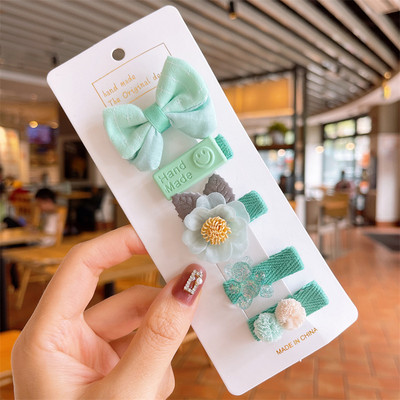 5pcs/Set Novi crtani cvijet Princess Ukosnice Žene Djevojke Ukosnice Igle Ukosnice Dodaci Djeca Djeca Ukosnice Pokrivala