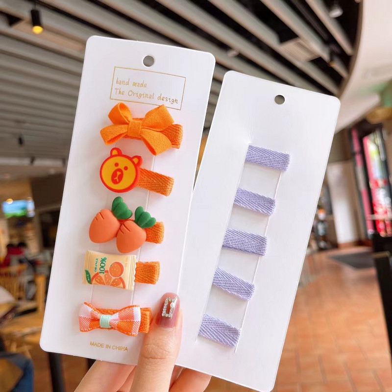 5pcs/Set Novi crtani cvijet Princess Ukosnice Žene Djevojke Ukosnice Igle Ukosnice Dodaci Djeca Djeca Ukosnice Pokrivala