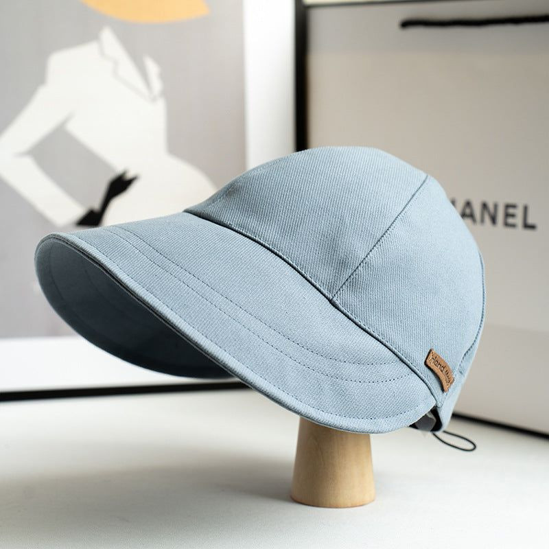 Pălărie cu protecție UV fără machiaj UFP 50+ Căciulă de pescar Pălărie de soare Portabilă pliabilă Pălării cu boruri largi de protecție solară Vară reglabilă