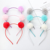 Nova kuglica za kosu Traka za glavu Djevojčice Slatke gumice za kosu Dodaci za kosu Jednostavne čvrste trake za kosu Pokrivala za glavu Dječji slatki ukrasi Poklon