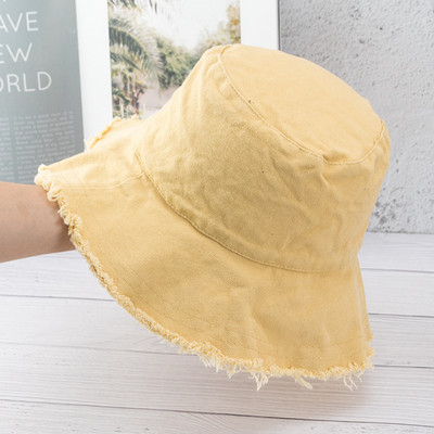 Modni ženski pamučni šeširi Ženska ljetna jesenska ribarska kapa za zaštitu od sunca Šešir za sunčanje na otvorenom, za plažu, šešir za žene