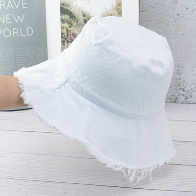 Modni ženski pamučni šeširi Ženska ljetna jesenska ribarska kapa za zaštitu od sunca Šešir za sunčanje na otvorenom, za plažu, šešir za žene